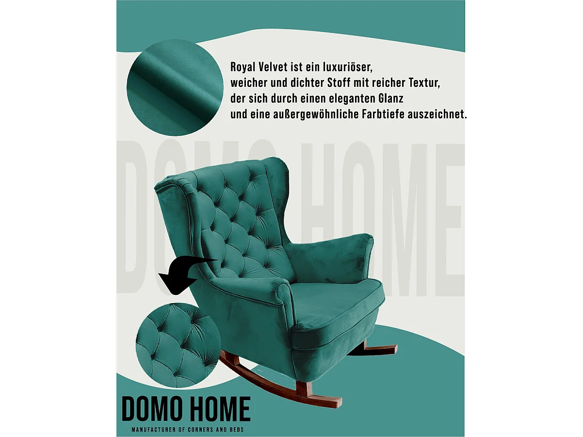 Relaxfauteuil met Gestoffeerde Zitting en Armleuningen, TV Fauteuil 102x81x95cm Groen_29850