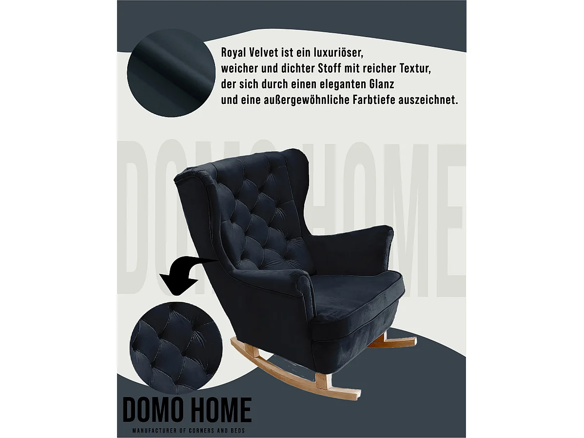 Relaxfauteuil met Gestoffeerde Zitting en Armleuningen, TV Fauteuil 102x81x95cm Zwart_29863