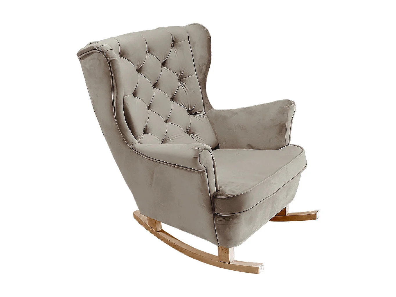 Relaxfauteuil met Gestoffeerde Zitting en Armleuningen, TV Fauteuil 102x81x95cm Grijs_29842