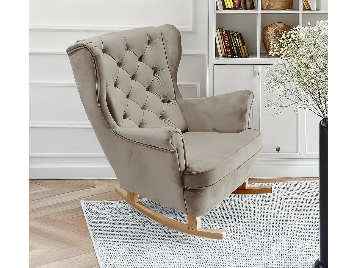 Relaxfauteuil met Gestoffeerde Zitting en Armleuningen, TV Fauteuil 102x81x95cm Grijs_29842