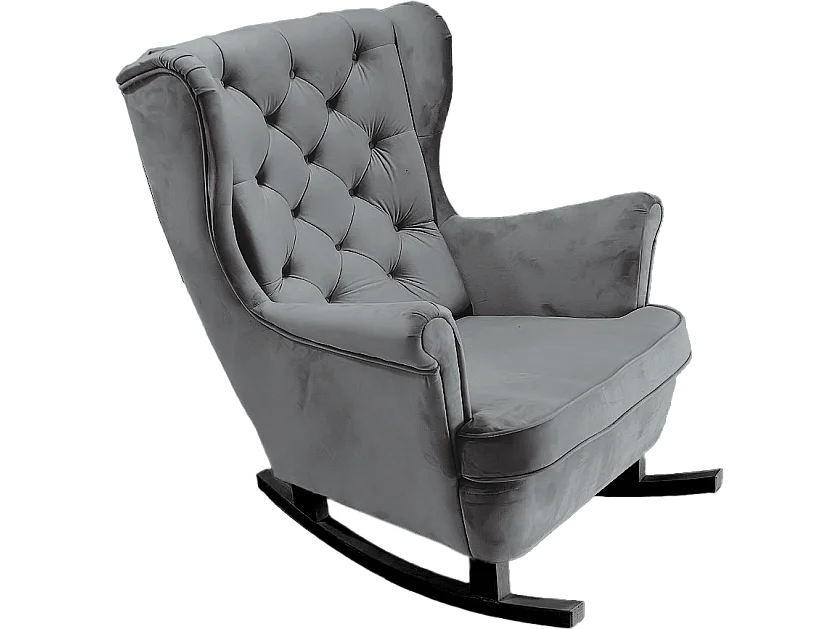 Relaxfauteuil met Gestoffeerde Zitting en Armleuningen, TV Fauteuil 102x81x95cm Asgrijs_29858
