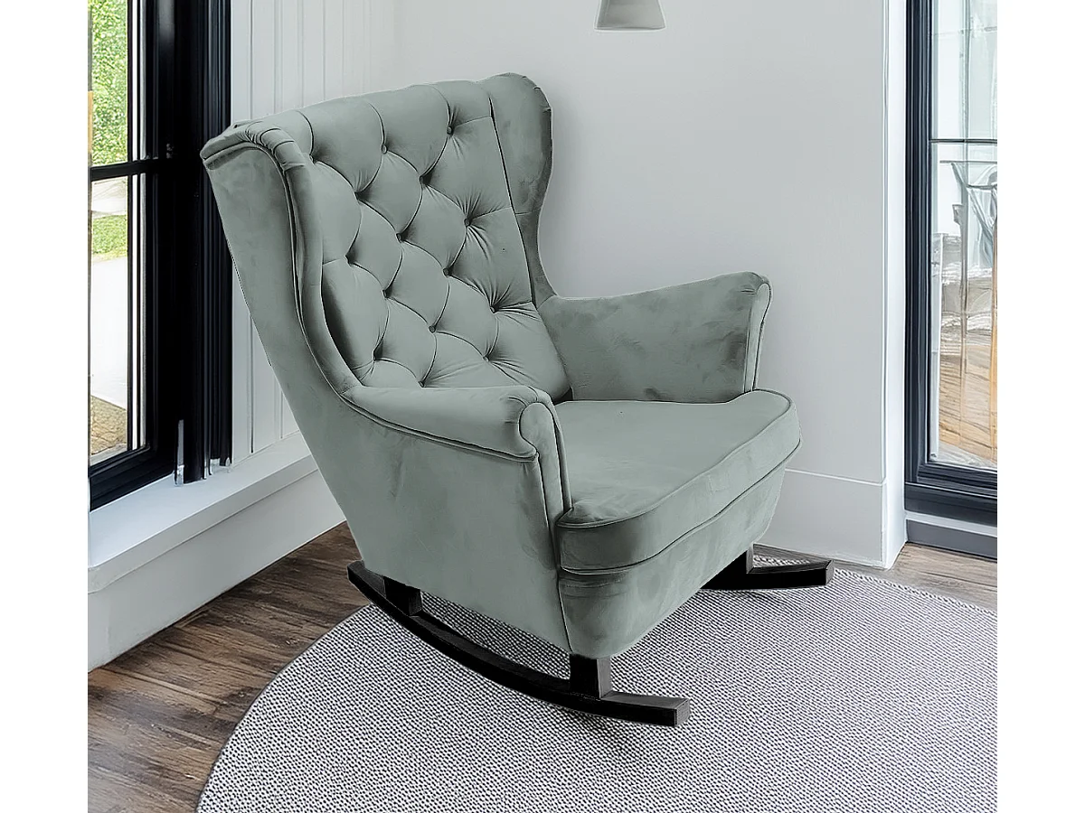 Relaxfauteuil met Gestoffeerde Zitting en Armleuningen, TV Fauteuil 102x81x95cm Asgrijs_29857