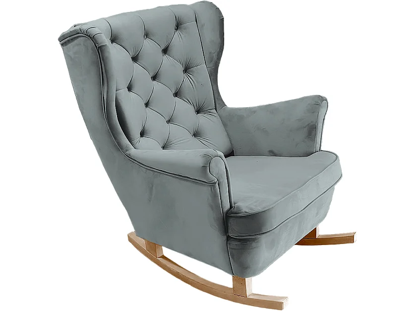 Relaxfauteuil met Gestoffeerde Zitting en Armleuningen, TV Fauteuil 102x81x95cm Asgrijs_29859