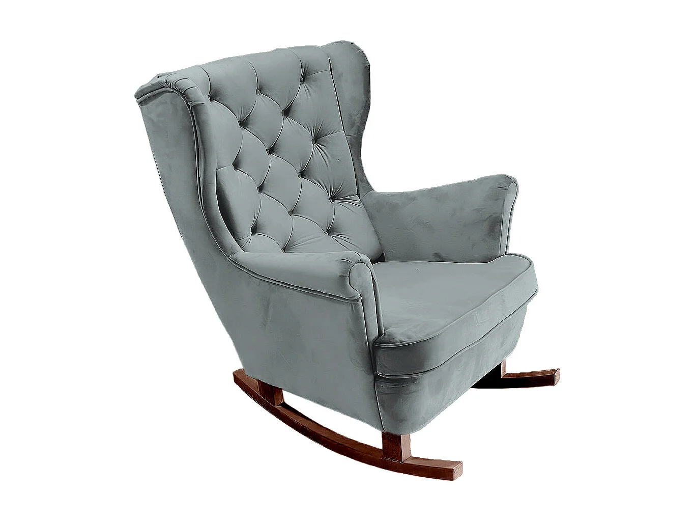 Relaxfauteuil met Gestoffeerde Zitting en Armleuningen, TV Fauteuil 102x81x95cm Asgrijs_29859