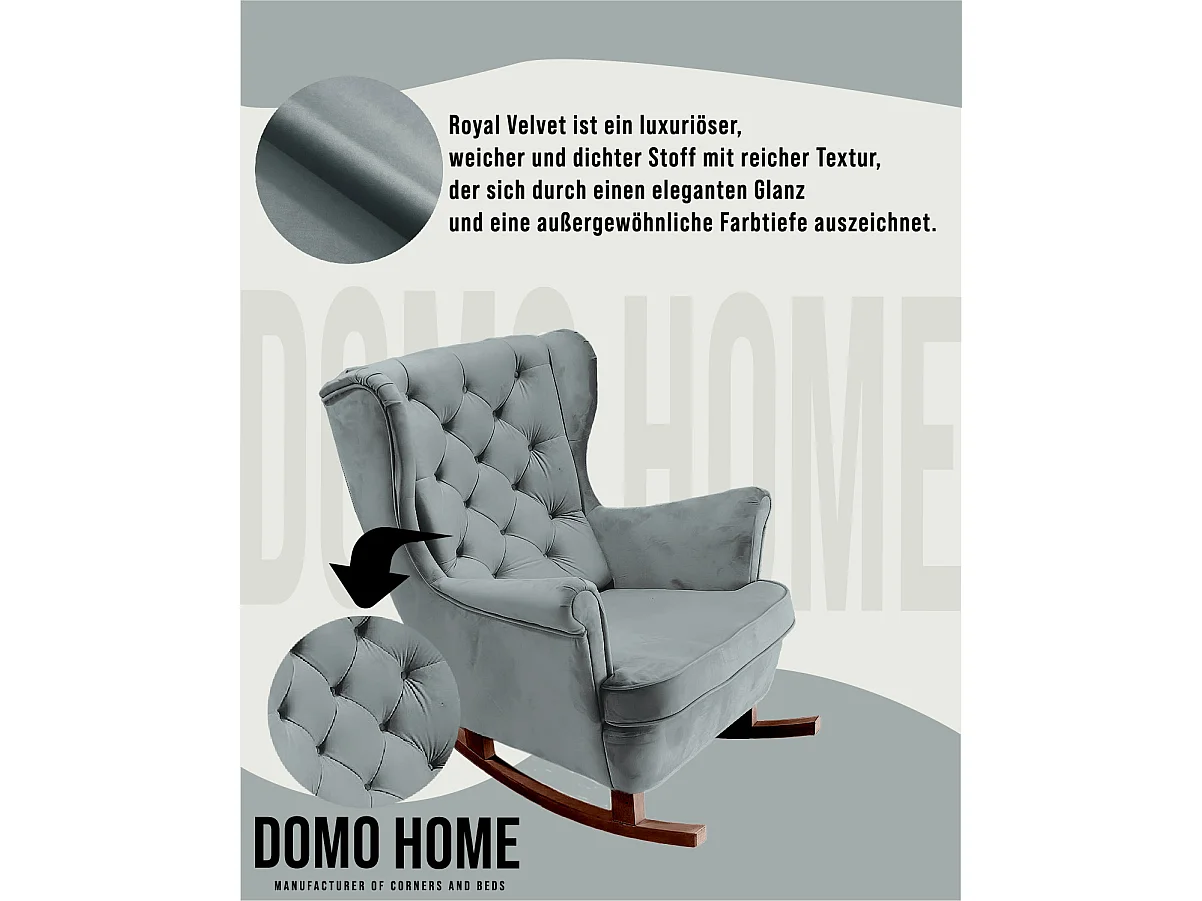 Relaxfauteuil met Gestoffeerde Zitting en Armleuningen, TV Fauteuil 102x81x95cm Asgrijs_29859