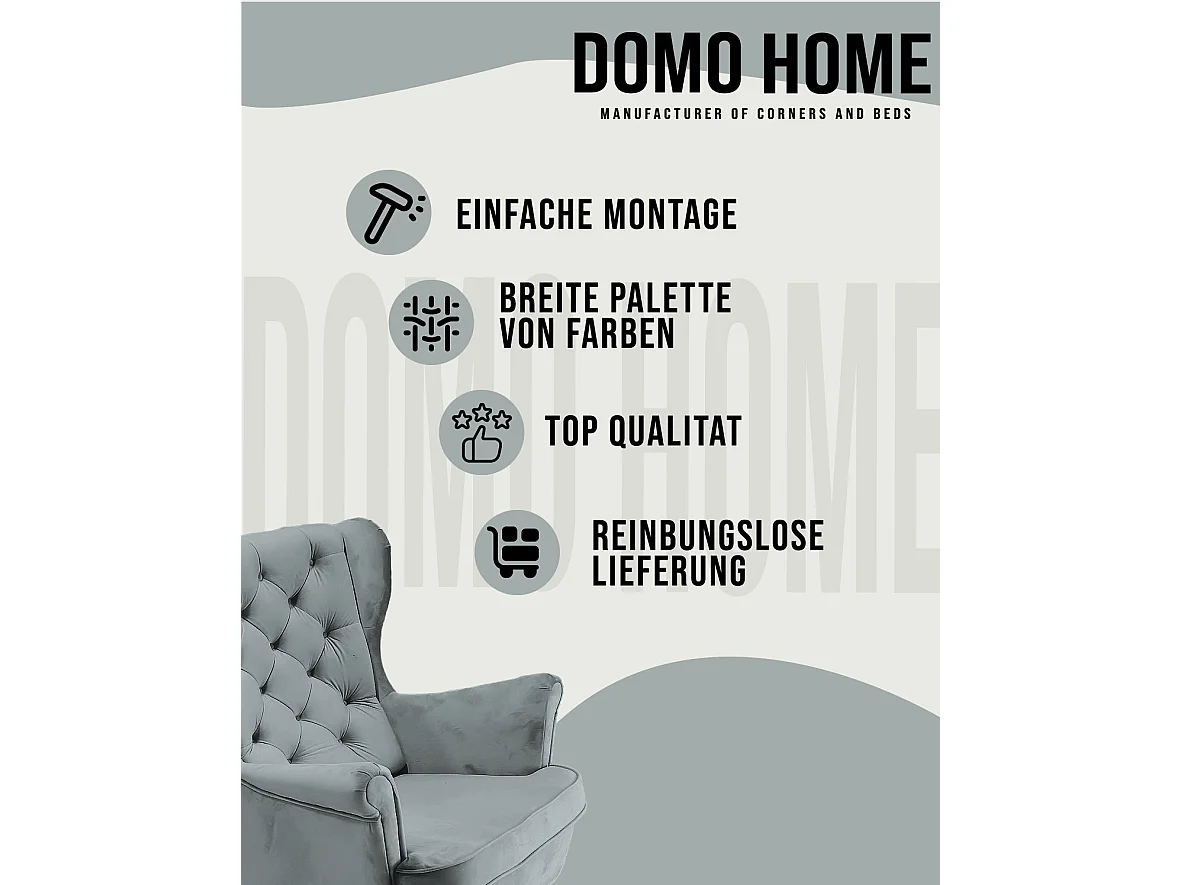 Relaxfauteuil met Gestoffeerde Zitting en Armleuningen, TV Fauteuil 102x81x95cm Asgrijs_29859