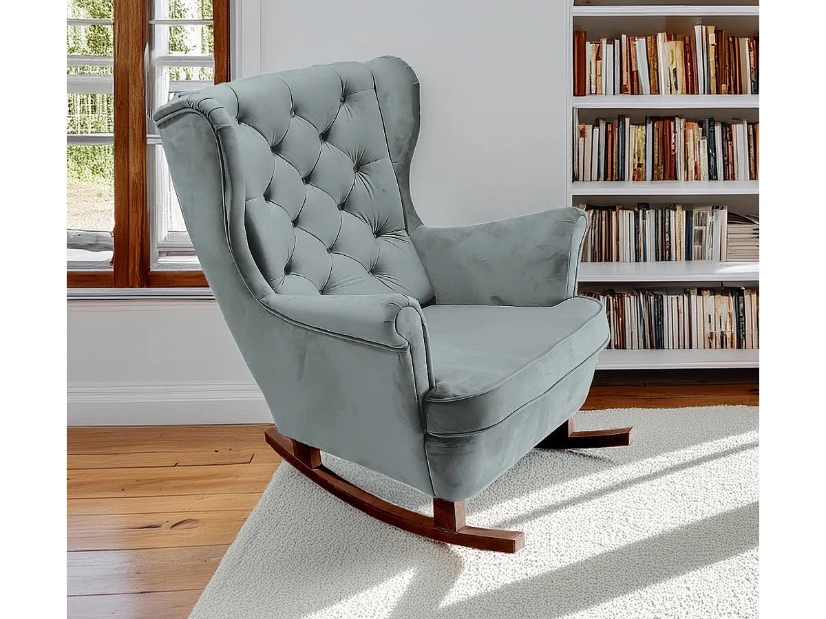 Relaxfauteuil met Gestoffeerde Zitting en Armleuningen, TV Fauteuil 102x81x95cm Asgrijs_29859