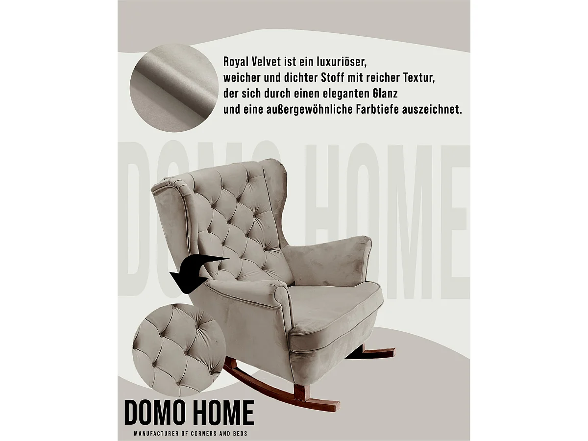 Fotel Relax z Tapicerowanym Siedzeniem i Podłokietnikami, Fotel TV 102x81x95cm Szary_29842