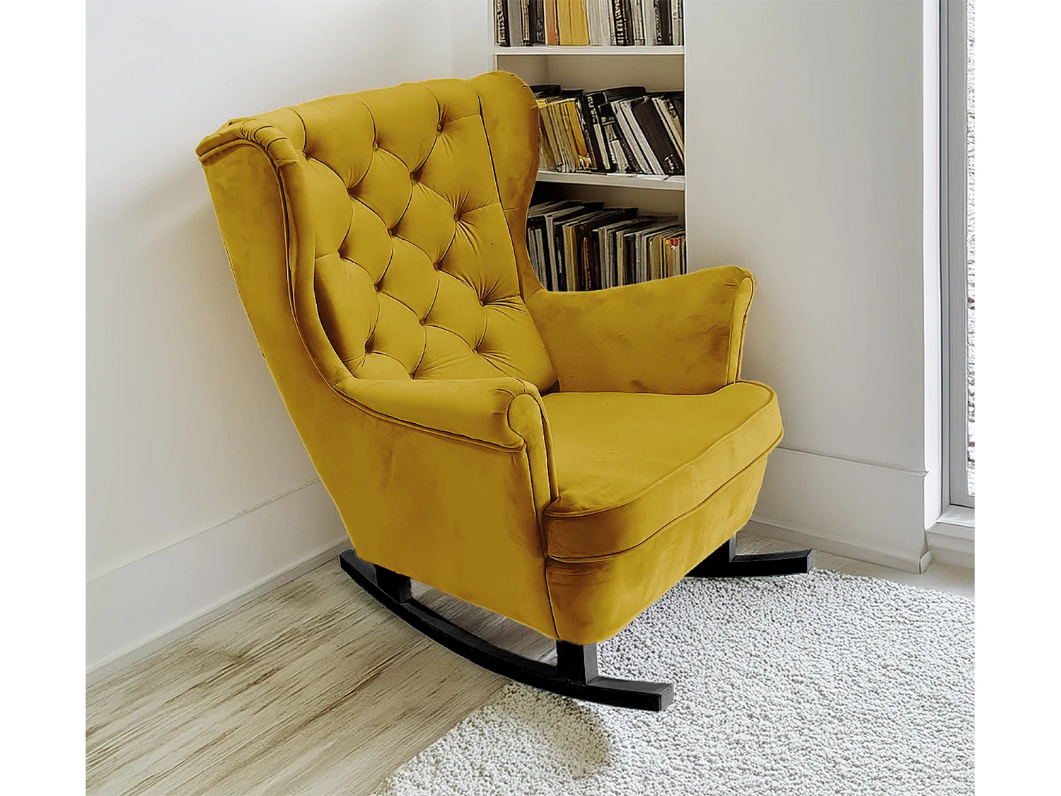 Fotel Relax z Tapicerowanym Siedzeniem i Podłokietnikami, Fotel TV 102x81x95cm Oliwkowy_29818