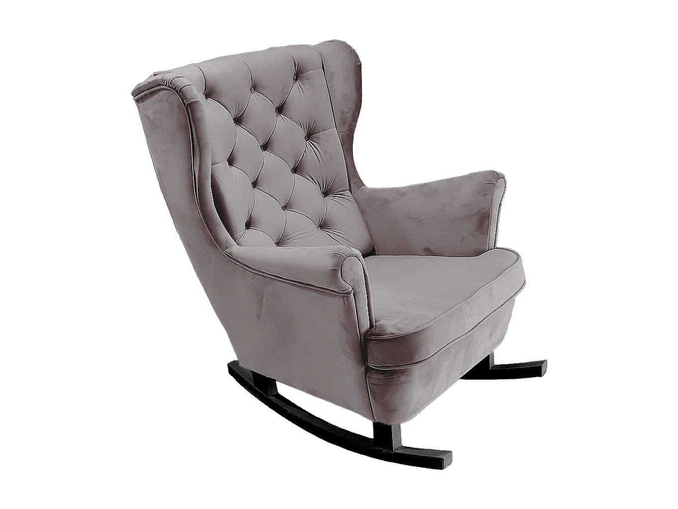 Relaxfauteuil met Gestoffeerde Zitting en Armleuningen, TV Fauteuil 102x81x95cm Grijs_29841