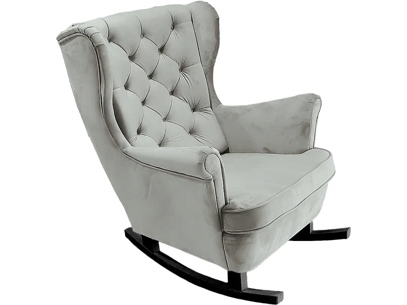 Relaxfauteuil met Gestoffeerde Zitting en Armleuningen, TV Fauteuil 102x81x95cm Asgrijs_29855