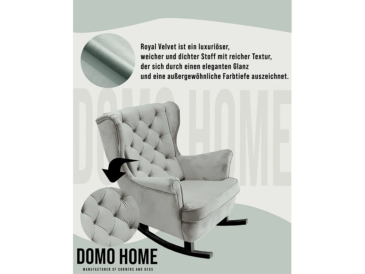 Relaxfauteuil met Gestoffeerde Zitting en Armleuningen, TV Fauteuil 102x81x95cm Asgrijs_29855