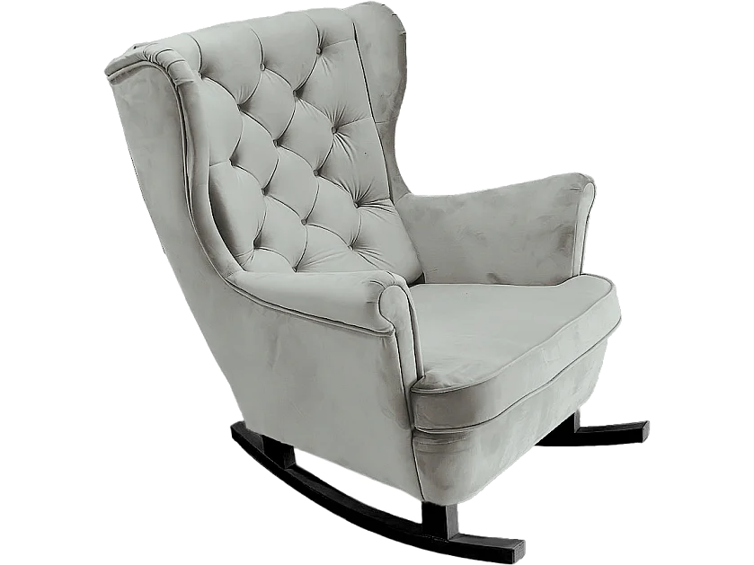 Relaxfauteuil met Gestoffeerde Zitting en Armleuningen, TV Fauteuil 102x81x95cm Asgrijs_29855