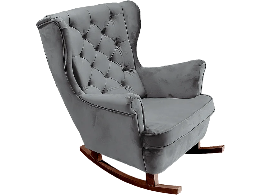 Relaxfauteuil met Gestoffeerde Zitting en Armleuningen, TV Fauteuil 102x81x95cm Asgrijs_29858