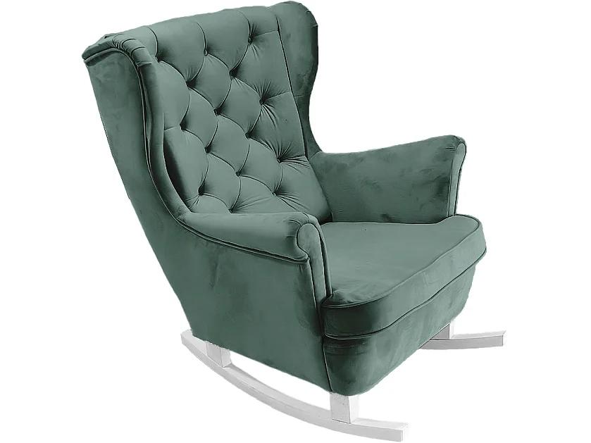 Relaxfauteuil met Gestoffeerde Zitting en Armleuningen, TV Fauteuil 102x81x95cm Groen_29853