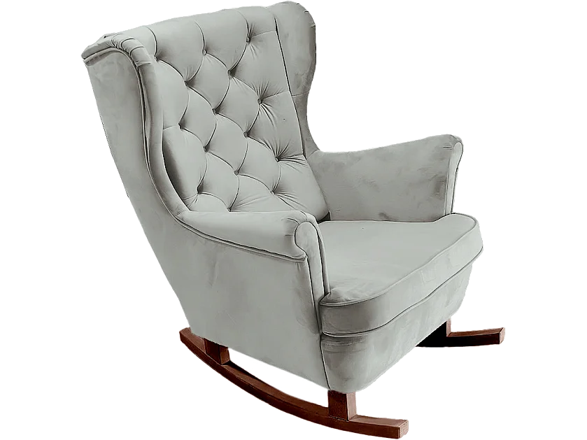Relaxfauteuil met Gestoffeerde Zitting en Armleuningen, TV Fauteuil 102x81x95cm Asgrijs_29855