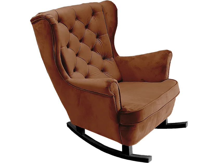 Relaxfauteuil met Gestoffeerde Zitting en Armleuningen, TV Fauteuil 102x81x95cm Donkerbruin_29828