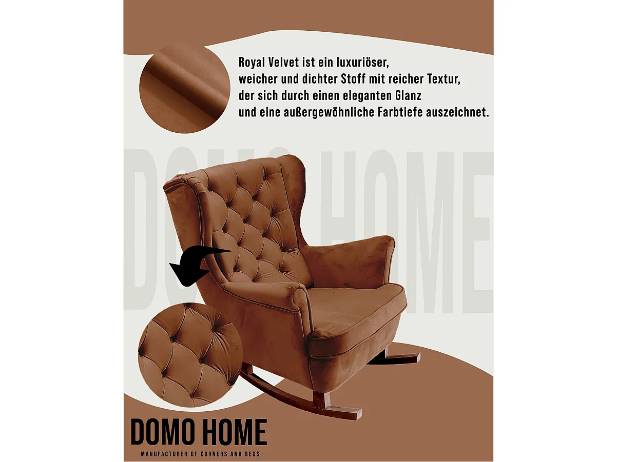 Relaxfauteuil met Gestoffeerde Zitting en Armleuningen, TV Fauteuil 102x81x95cm Donkerbruin_29828