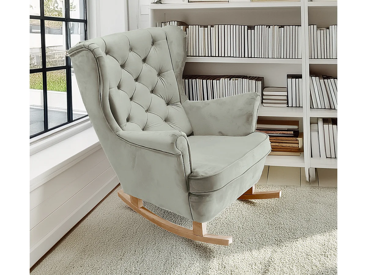 Relaxfauteuil met Gestoffeerde Zitting en Armleuningen, TV Fauteuil 102x81x95cm Asgrijs_29856