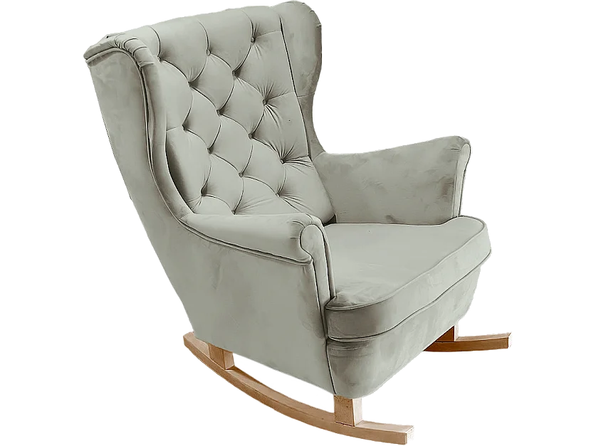 Relaxfauteuil met Gestoffeerde Zitting en Armleuningen, TV Fauteuil 102x81x95cm Asgrijs_29856
