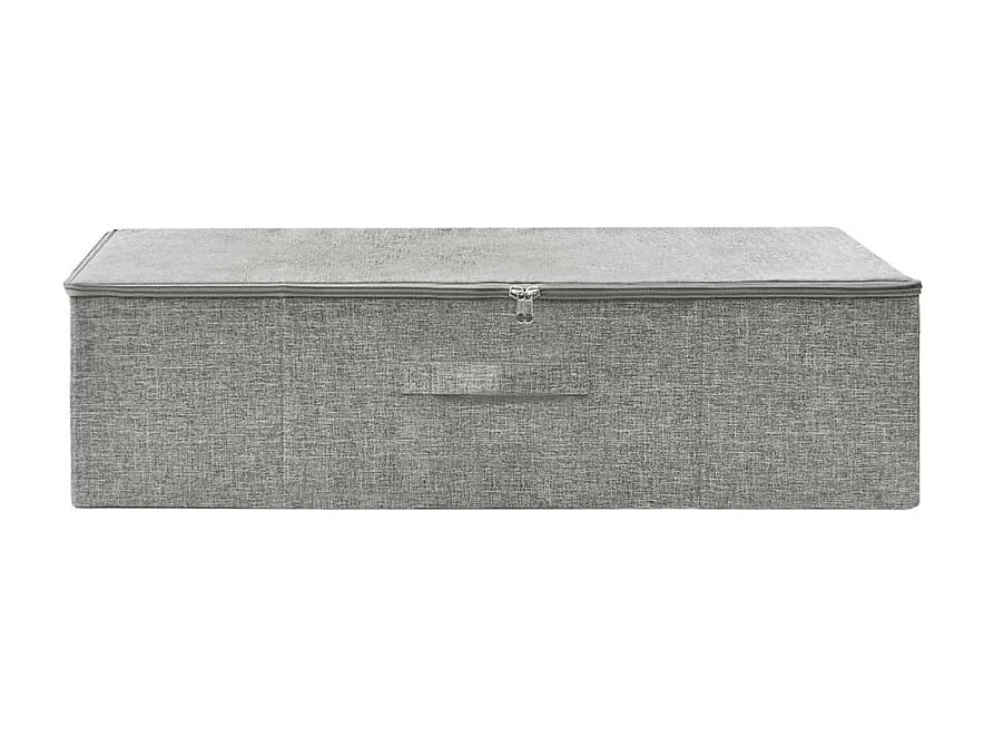 Boîte de rangement Tissu 70x40x18 cm Gris