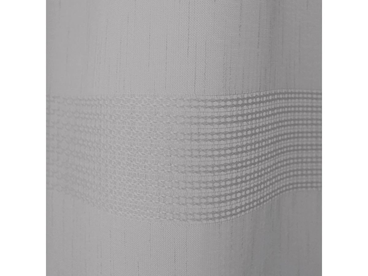 Rideau Voilage à Œillets "Mia" 140x240cm Gris