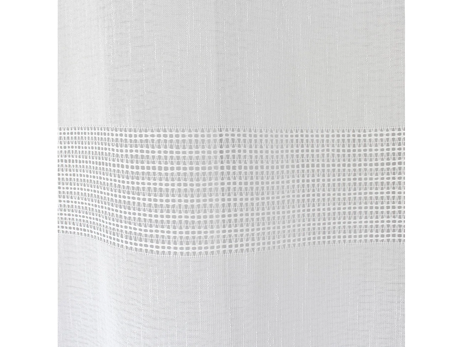 Rideau Voilage à Œillets "Mia" 140x240cm Blanc