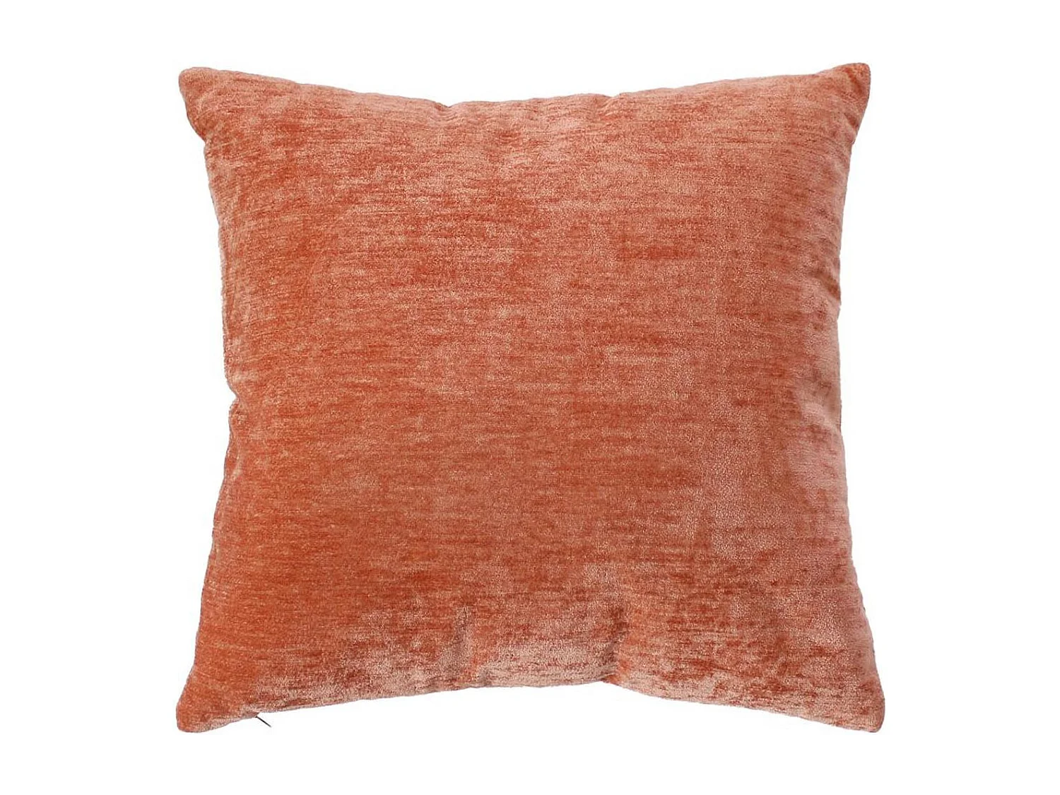 Coussin Déco en Velours "Velvet" 40x40cm Cuivre