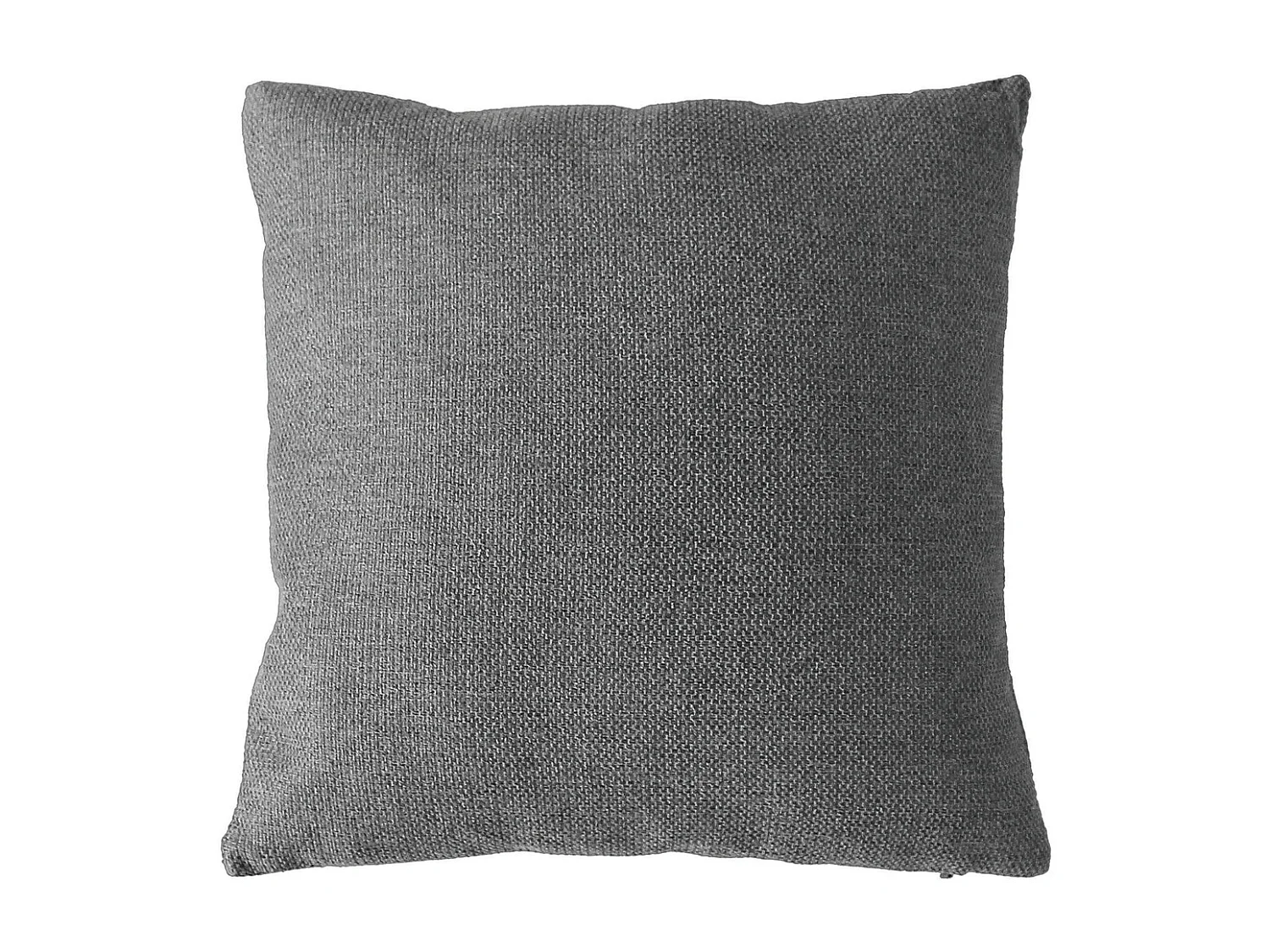 Coussin Déco en Velours "Lagarta" 40x40cm Gris Foncé