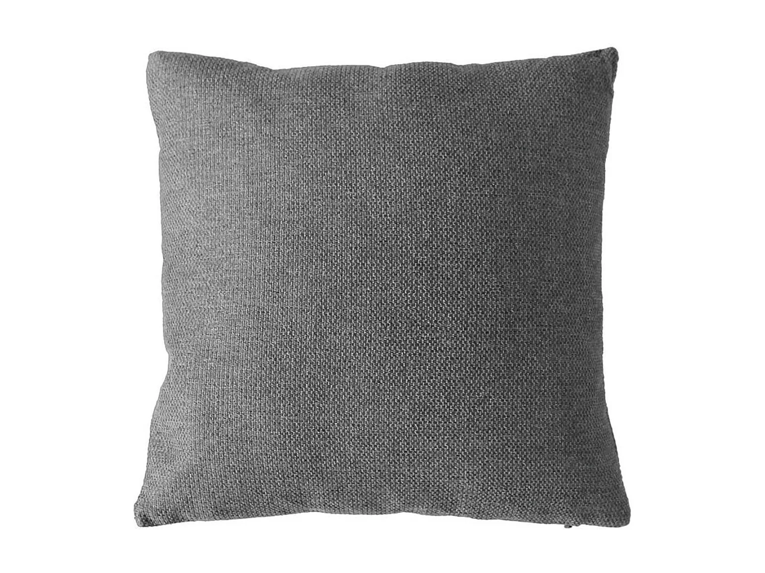 Coussin Déco en Velours "Lagarta" 40x40cm Gris Foncé