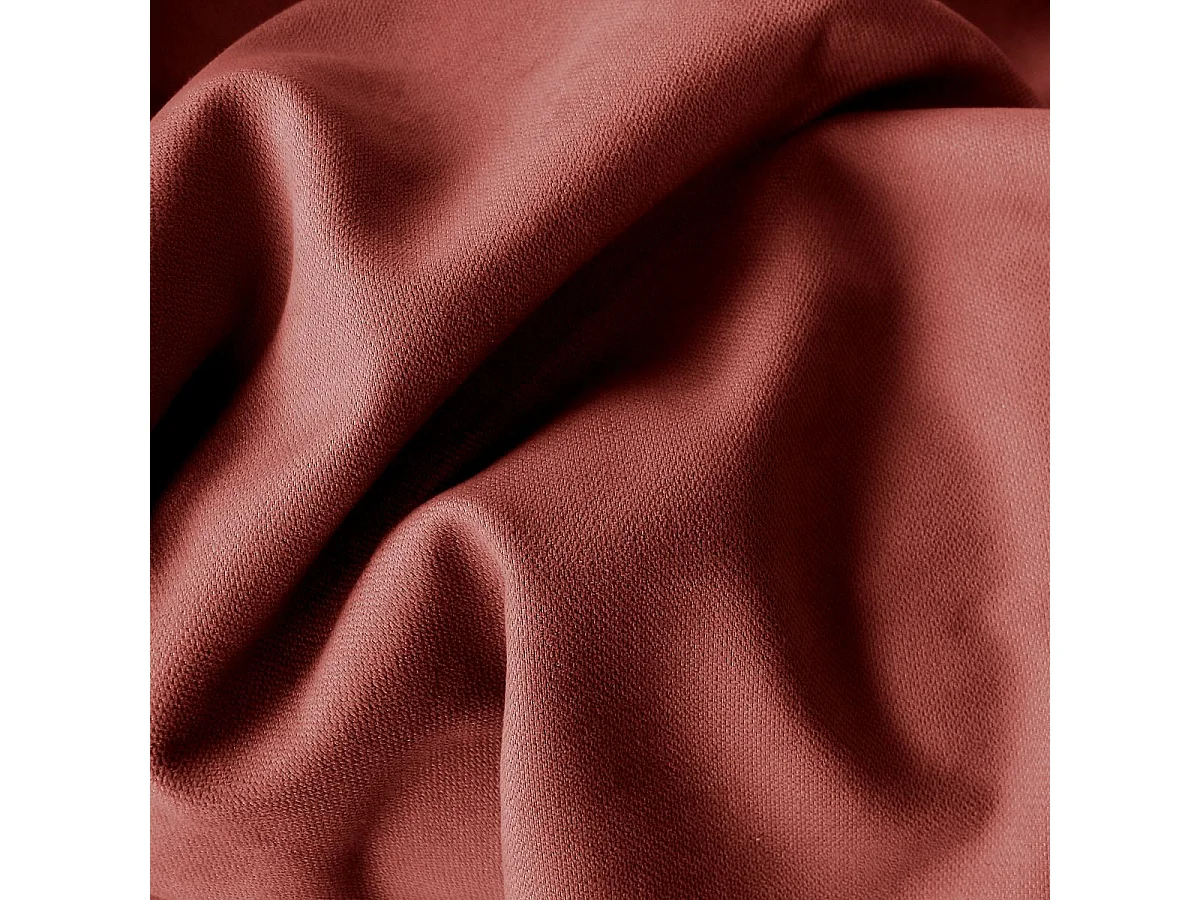 Rideau Thermique Occultant "Nordica" 135x240cm Terracotta