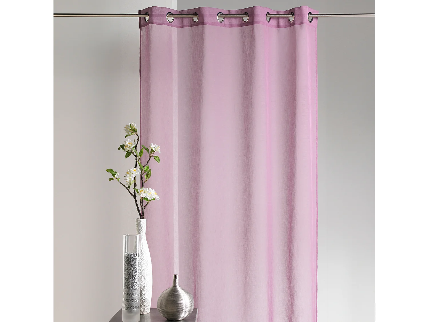 Voilage en Etamine unie