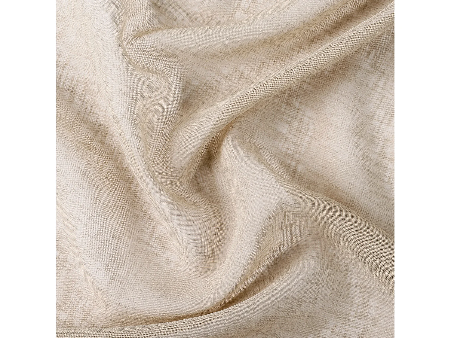 Voilage effet rustique