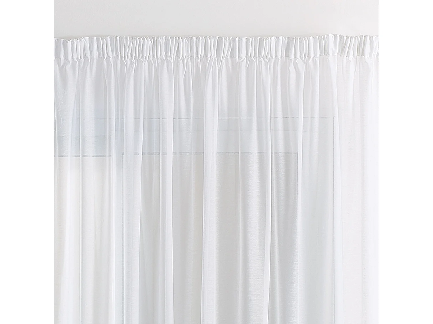 Unifarbene sandgestrahlte und bleihaltige Vorhänge