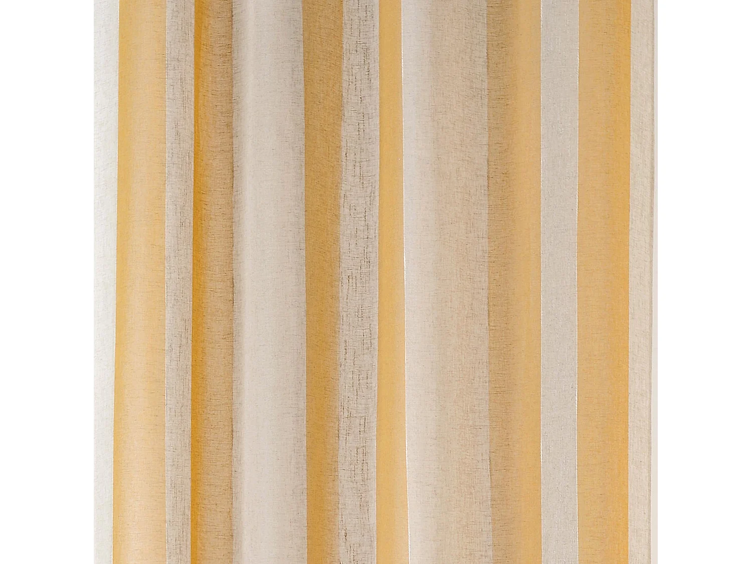 Voilage en voile rayé