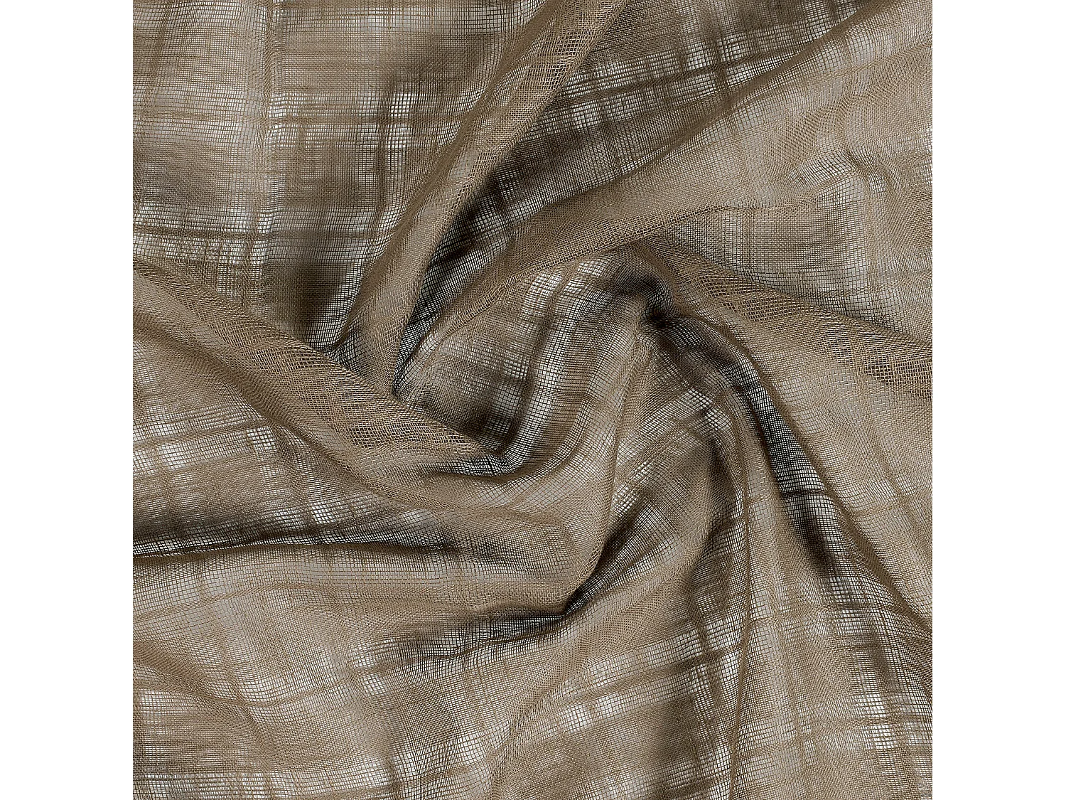 Voilage à Oeillets Motifs Carreaux Alsaciens