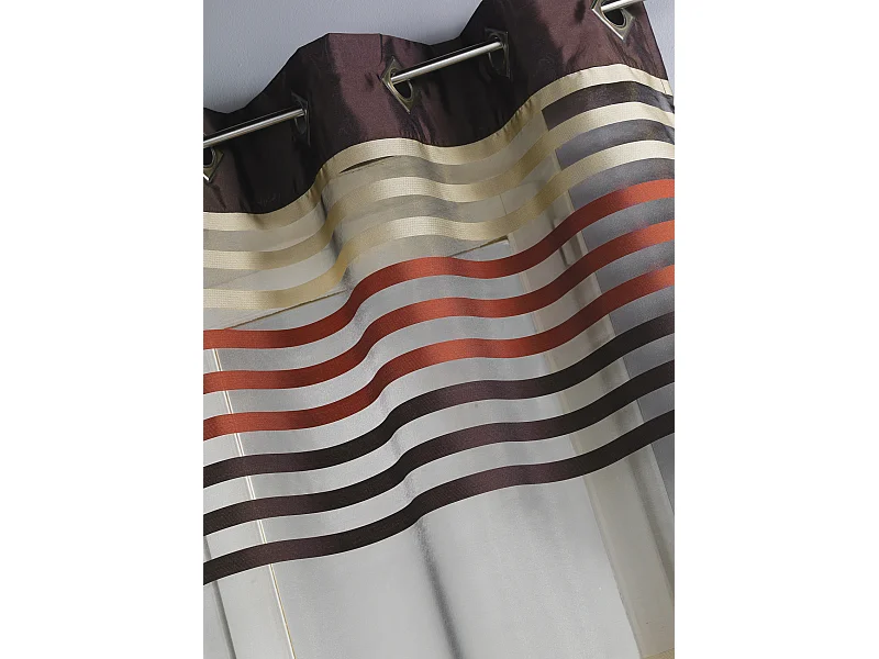 Cortina de Organza Rayada