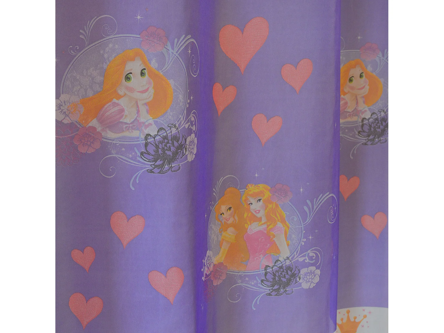 Visillo fantasía estampado princesas