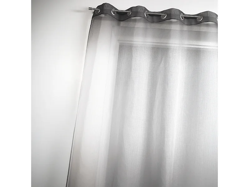 Voilage en étamine à imprimés "tie and dye"