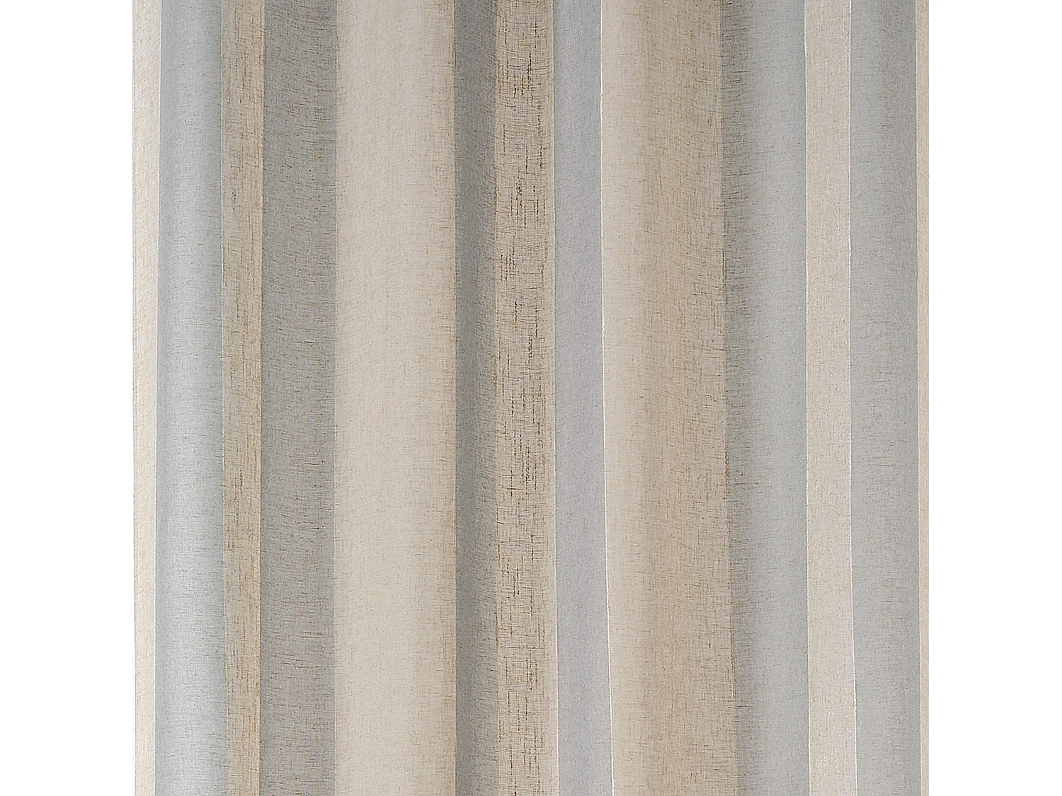 Voilage en voile rayé