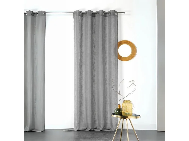 Unifarbene, dämpfende Vorhänge Julie