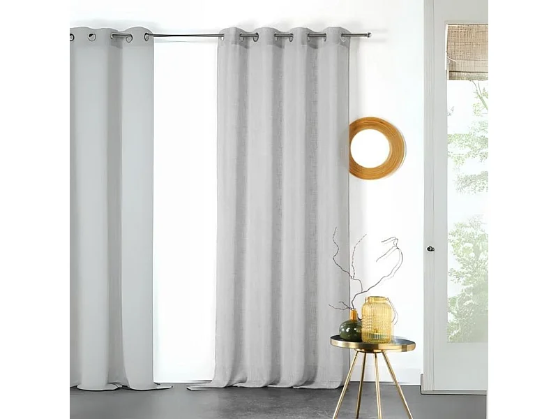 Unifarbene, dämpfende Vorhänge Julie