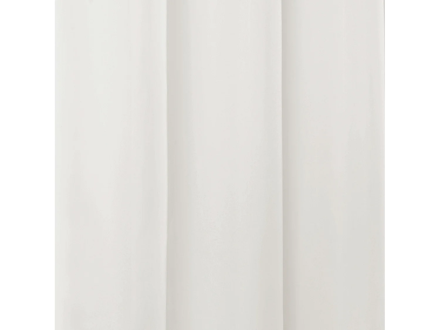 Blickdichter, einfarbiger und weicher Vorhang