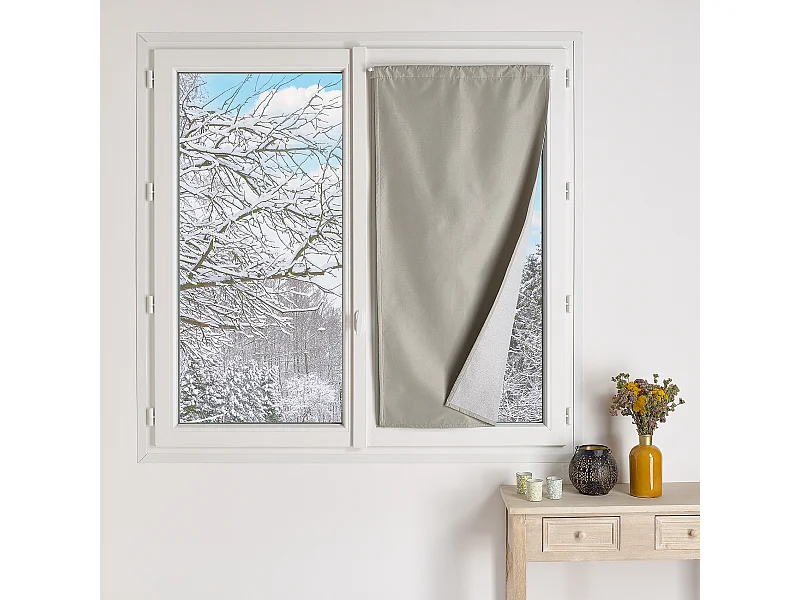 Vidrio opaco con forro polar