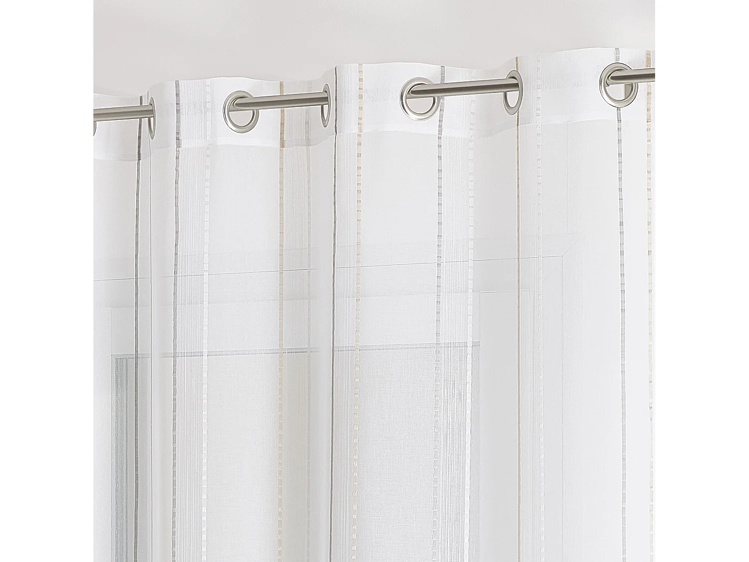 Gestreifter Fantasie-Voile