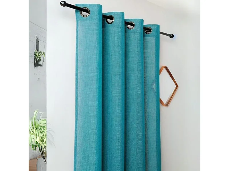 Voilage tamisant aux fils satinés