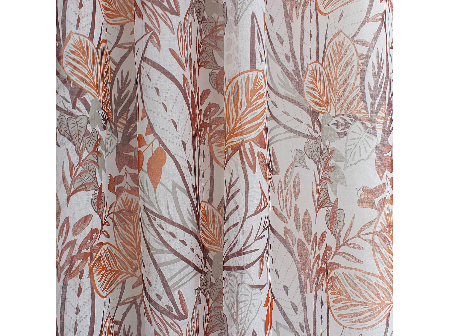 Rideau Voilage Imprimé "Karabane" 140x240cm Multicolore