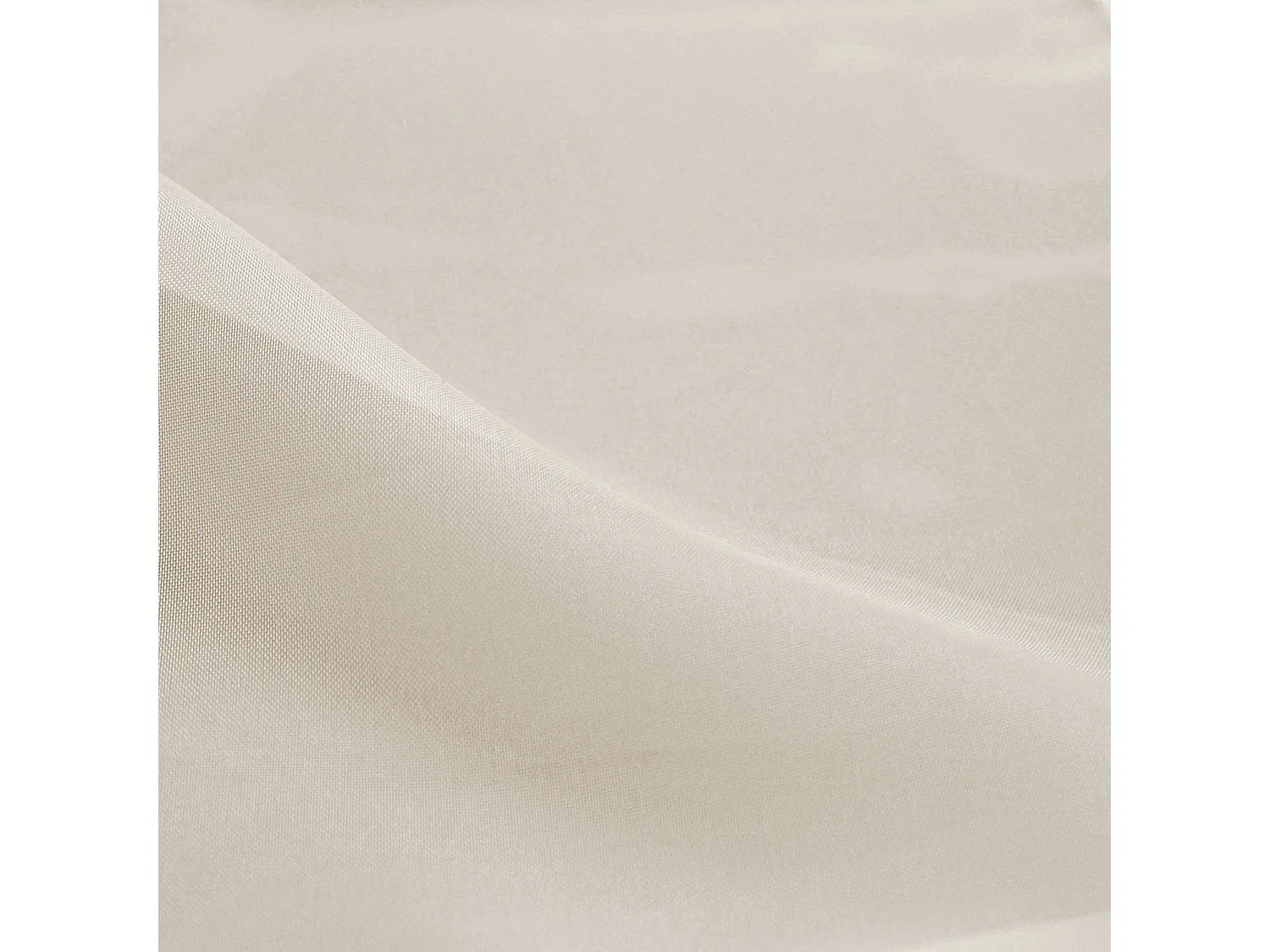 Voilage plombé à galon fronceur