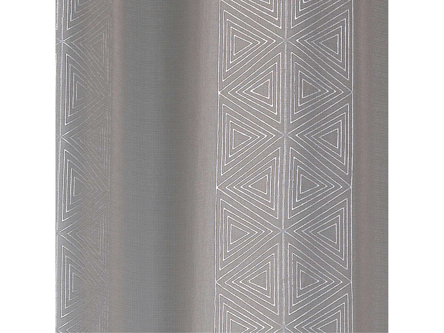 Voilage en étamine à rayures verticales graphiques