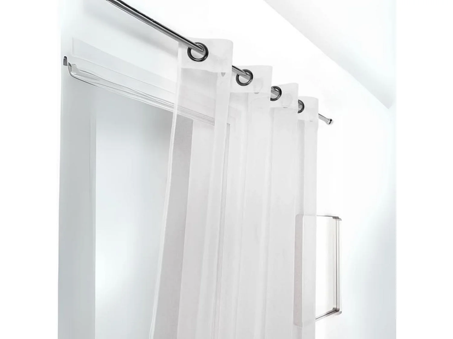 Voilage tamisant uni et coloré